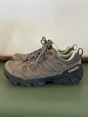 Women’s Oboz Obōz Sawtooth X Low Waterproof shoes, 7.5 Hazy Gray